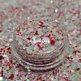 Peppermint Bark Chunky Glitter - Red Glitter